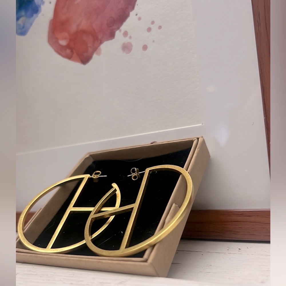 NWOT Madewell Geometric Earrings